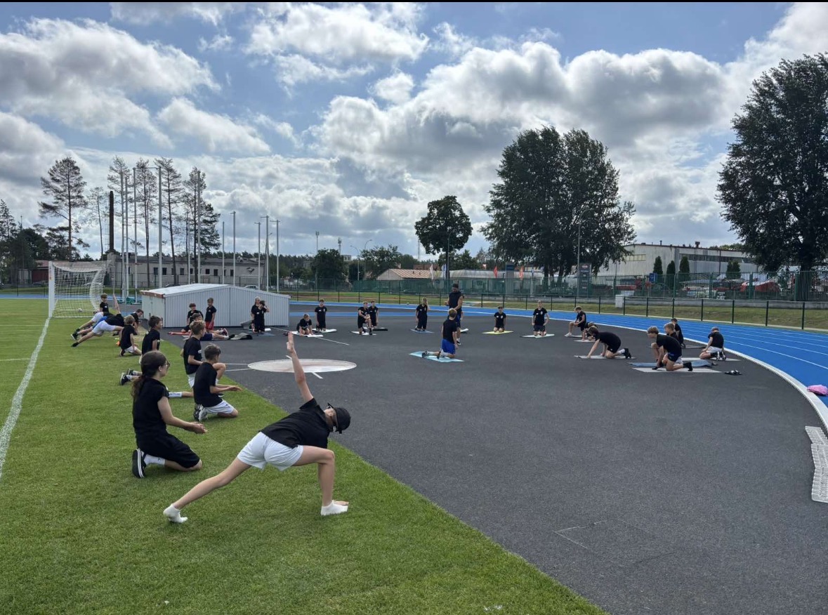 Futbolo stovykla Druskininkuose
