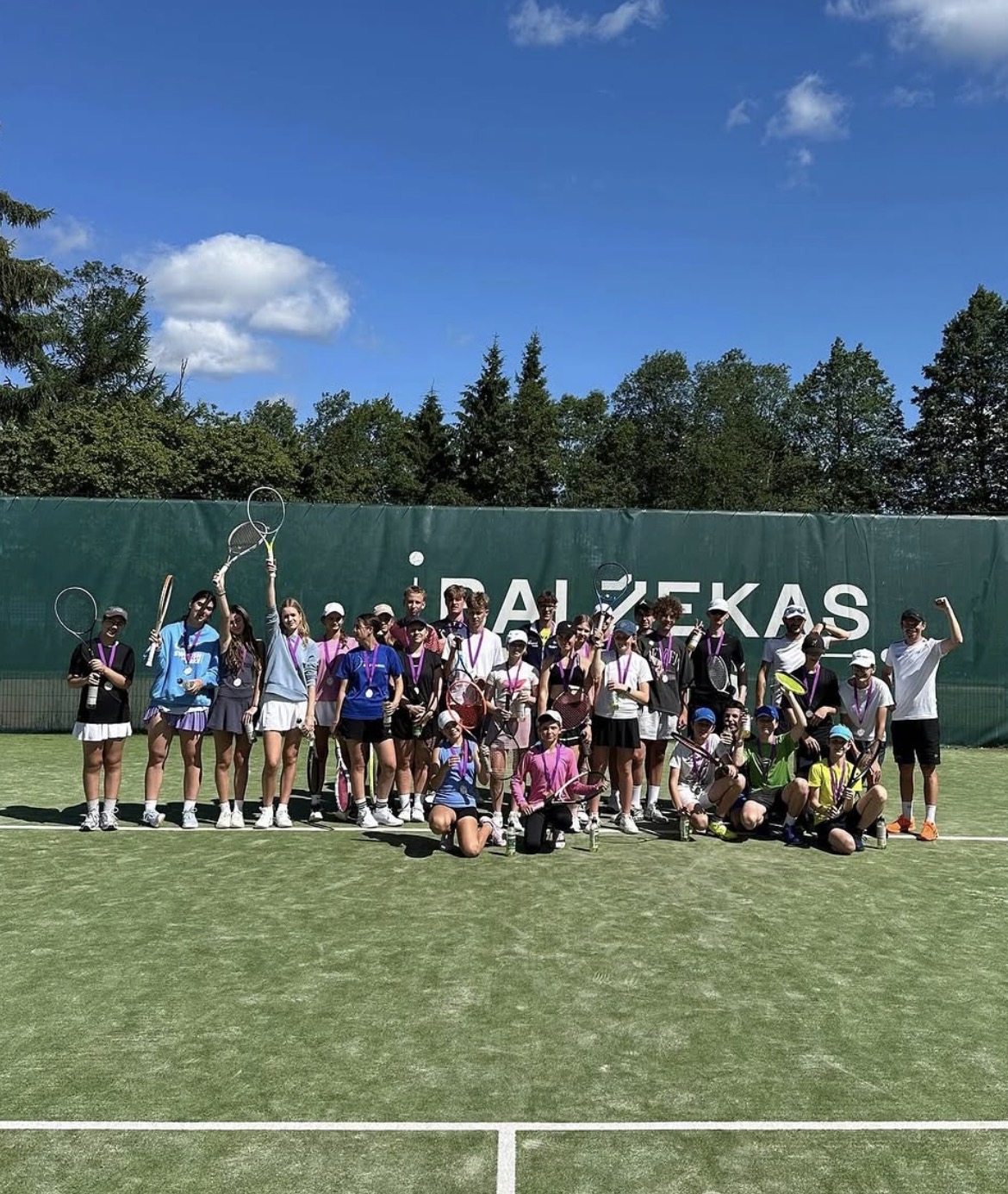 "BALŽEKAS TENNIS" VASAROS STOVYKLA '26. 👉 06.22–06.26 | 7–16 M. VAIKAI