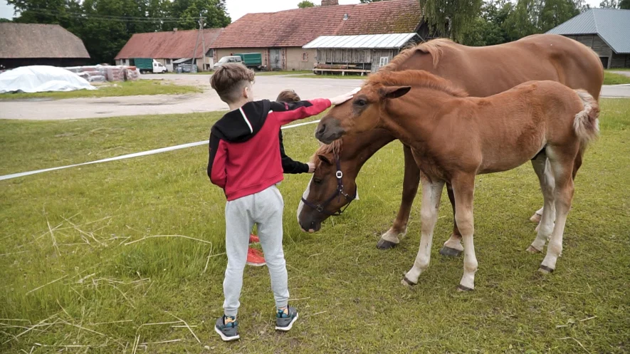 "ETNO Language is the key" Tarptautinė vaikų / paauglių stovykla Rumšiškių Liaudies buities muziejuje (anglų kalba) - 2
