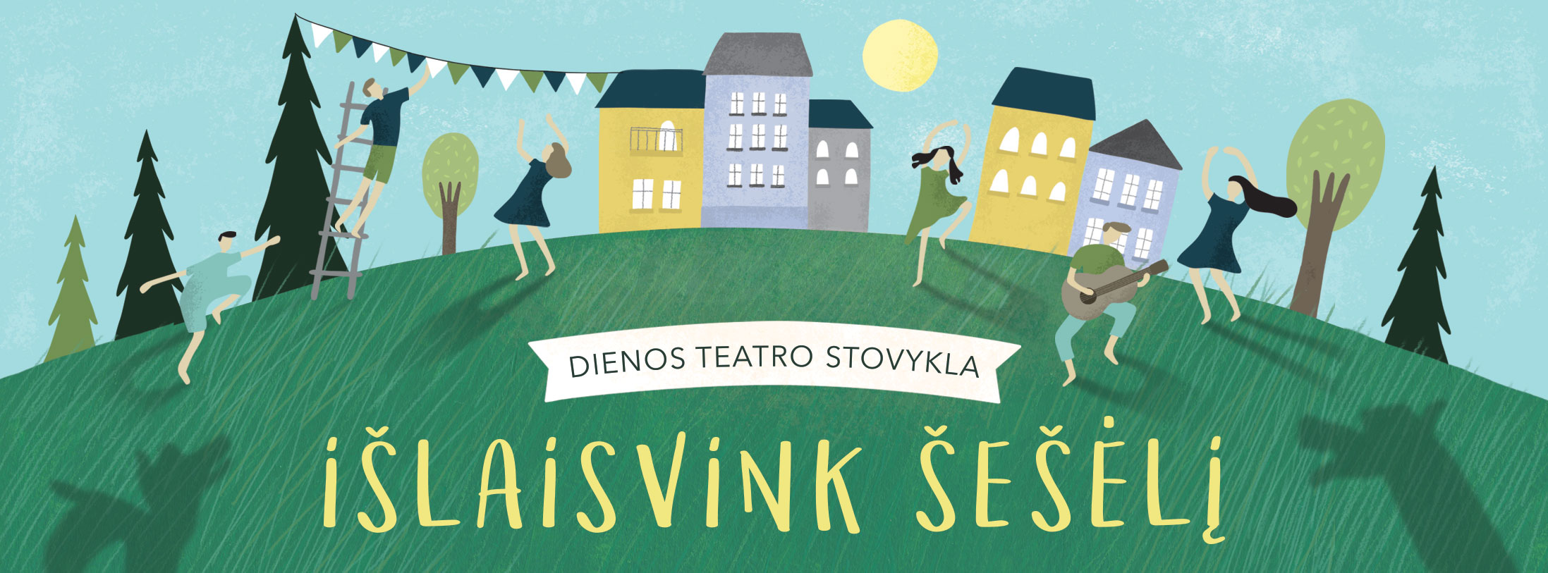 Dienos teatro stovykla "Išlaisvink šešėlį" Antakalnyje (5-8 m.)