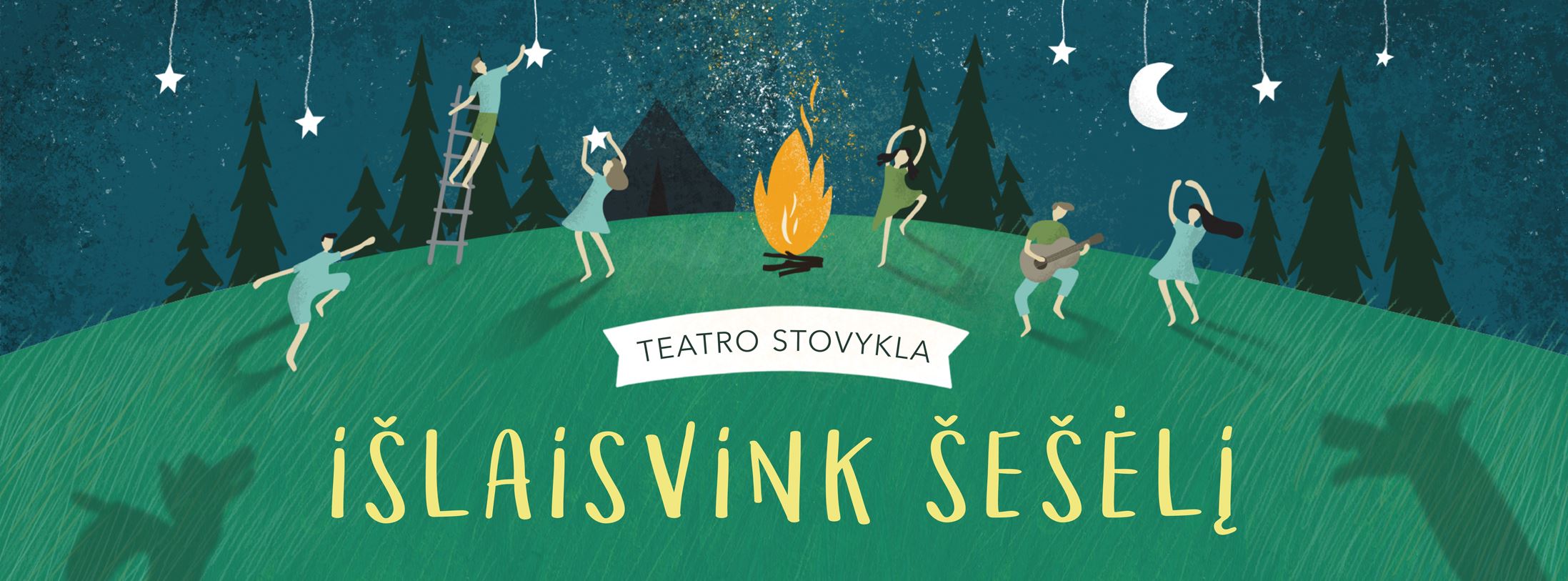 Teatro stovykla "Išlaisvink šešėlį" Rūdiškėse VAIKAI