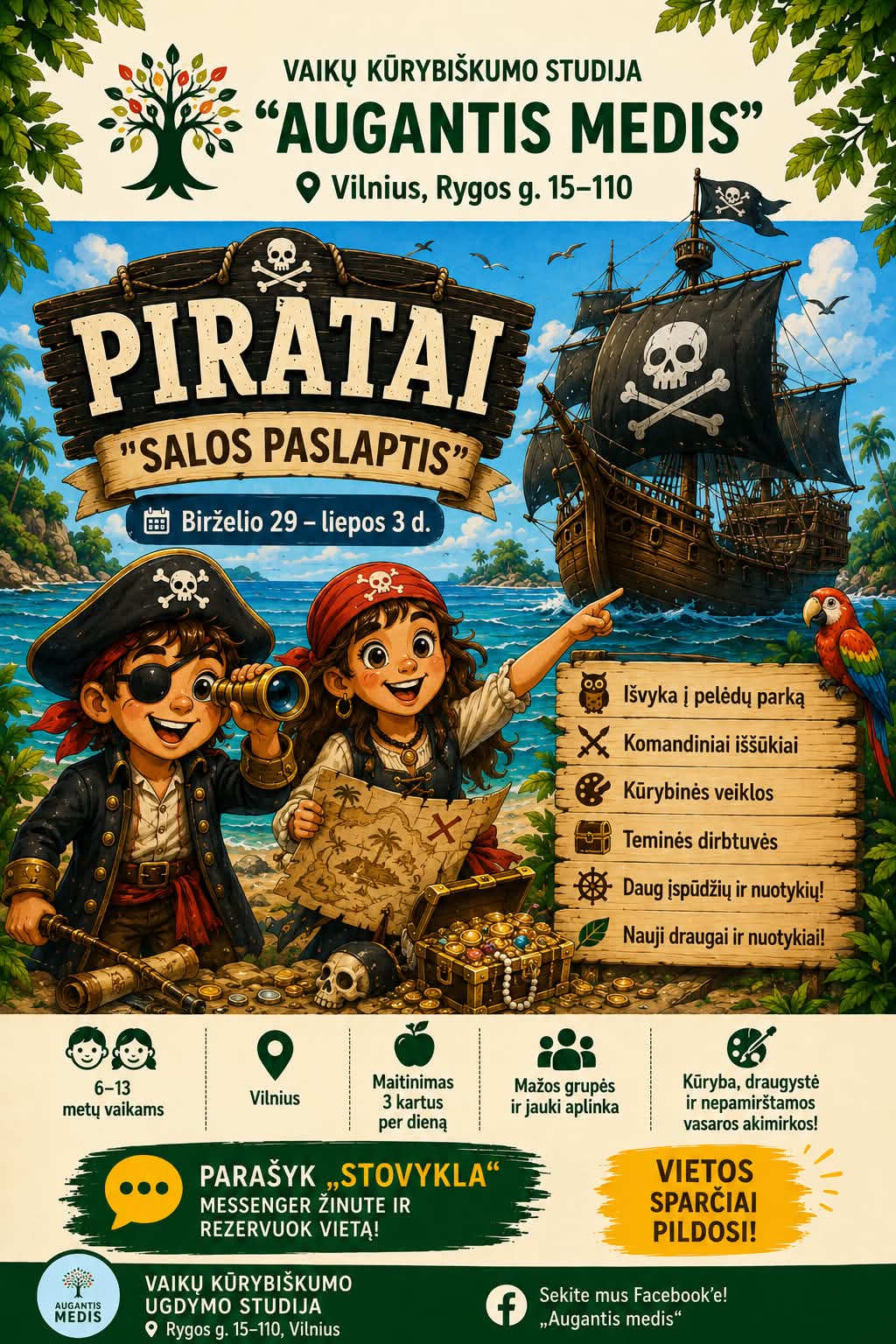 Piratai "Salos paslaptis"