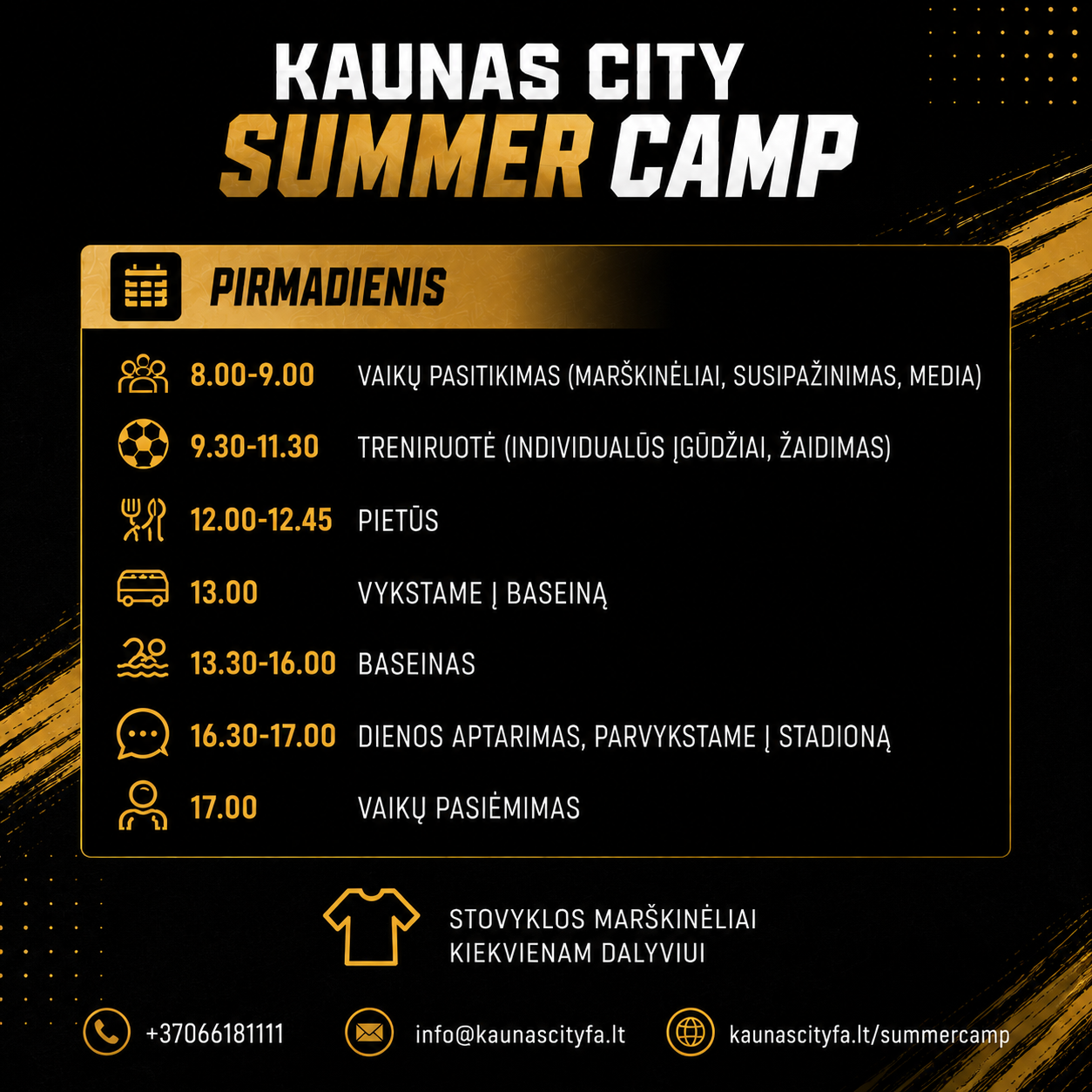 KAUNAS CITY SUMMERCAMP